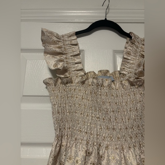 Hill House Limited Edition Nap Dress S Small Gold - Picture 10 of 15